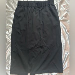 Universal standard black skirt NWT